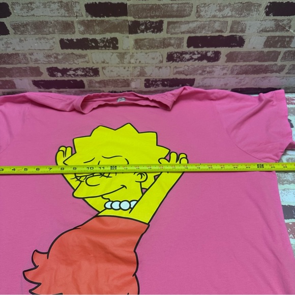 The Simpsons Women’s Lisa Simpsons Pink Graphic Pajama Camisole  XL - Picture 5 of 8